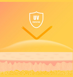 Skin Protection From Uv Sun Rays Concept