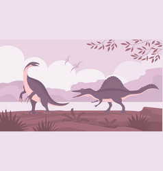 Lizard Therizinosaurus Vs Spinosaurus