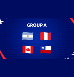 Group A Emblem Ribbon American Football Usa 2024