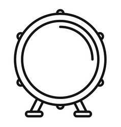 Snare Drum Icon Outline Music Kit