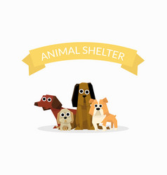 Animal Shelter Banner Template Dog Help Poster