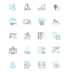 Spiritual Awakening Linear Icons Set