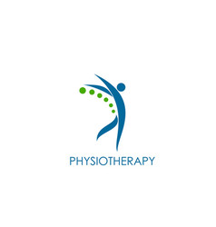 Physiotherapy Icon Spine Back Pain Body Health