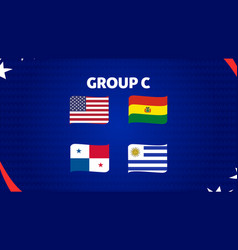 Group C Emblem Ribbon American Football Usa 2024