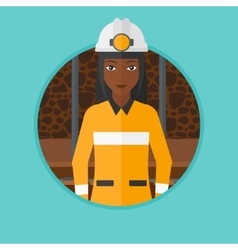 Confident Miner In Hardhat