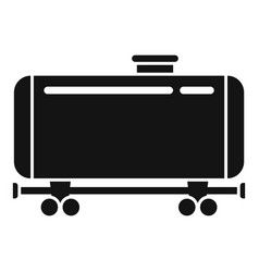 Fuel Tank Wagon Icon Simple City Passenger