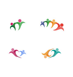 Community People Care Logo And Symbols Template