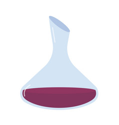 Flat Wine Decanter