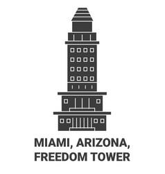 United States Miami Arizona Freedom Tower