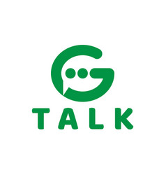 Letter G Talk Or Chat Logo Design