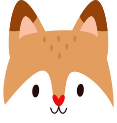 Fox Animal Face