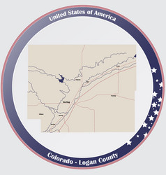 Map Logan County In Colorado