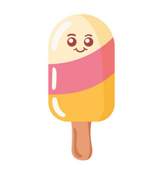 Ice Cream In Stick Kawaii