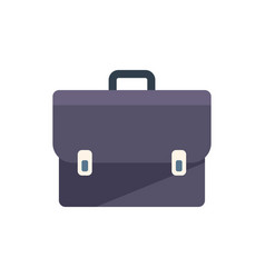 Bank Briefcase Icon Flat Finance Service