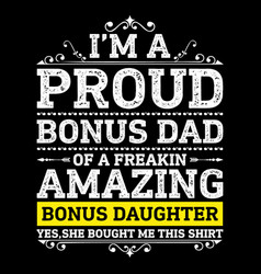 Proud Dad T Shirt Design