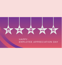 Happy Employee Appreciation Day Background Poster