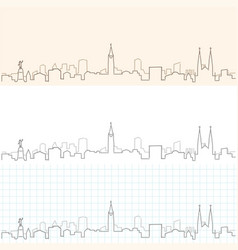 Ottawa Hand Drawn Skyline