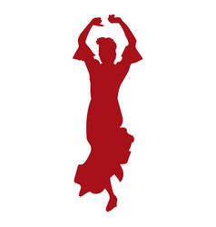 Flamenco Dancer Silhouette