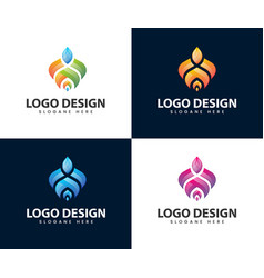 Turtle Logo Abstract Design Template