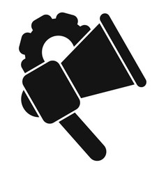 Call To Action Icon Simple Megaphone