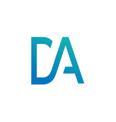 Da Ca Logo Initial Letter Design Template