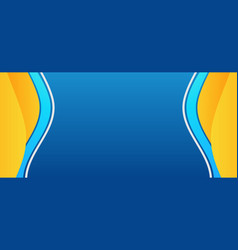 Modern Style Blue And Yellow Gradient Background