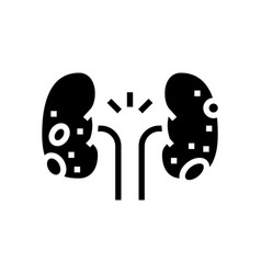 Glomerulonephritis Kidney Disease Glyph Icon