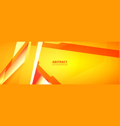 Orange Abstract Background With Geometric