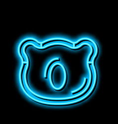 Baby Pillow Neon Glow Icon