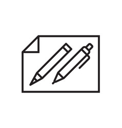 Note Icon Sign Paper Message Or Document Page