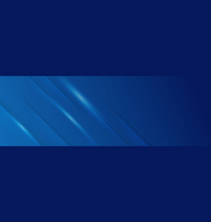 Modern Abstract Dark Navy Blue Banner Background