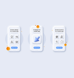 Cable Section Facts And Brainstorming Line Icons