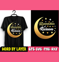 Ramadan Kareem Svg T Shirt Design