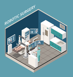 Robotic Surgery Isometric Concept