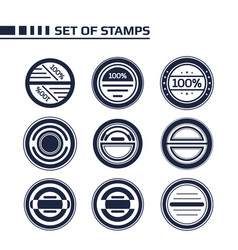 Rubber stamps Royalty Free Vector Image - VectorStock