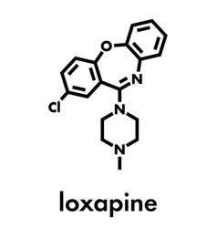 Loxapine Antipsychotic Drug Molecule Used