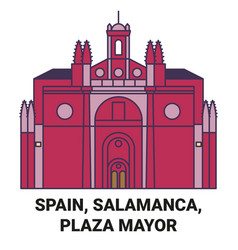 Spain Salamanca Plaza Mayor Travel Landmark