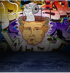 Graffiti Wall Art Background