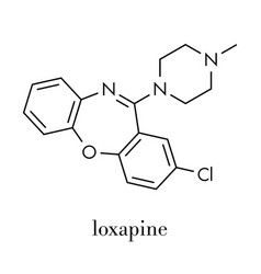 Loxapine Antipsychotic Drug Molecule Used