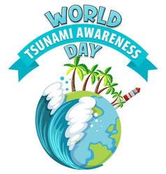 World Tsunami Awareness Day Logo Design