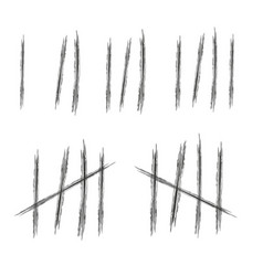 Tally Marks Wall Sticks Lines Counter Counting