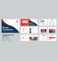 Brand Guidelines Or Manual Template Design