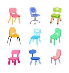 Kid Chair Set Cartoon