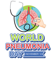 World Pneumonia Day Logo Design