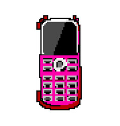 Cell Button Phone Game Pixel Art