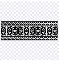 Polynesian Tattoo Border