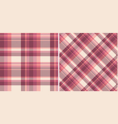 Seamless Tartan Background Of Check Textile