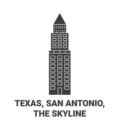 United States Texas San Antonio The Skyline