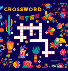 Latin American Flora And Fauna Crossword Quiz