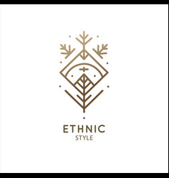 Logo Geometric Elements Template Squire